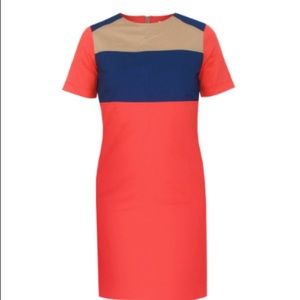 Derek Lam 10 Crosby Colorblock Shift Dress
